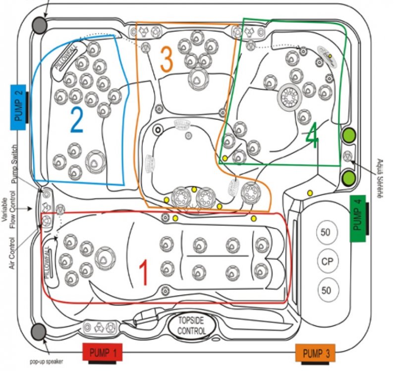 Pump 4 constantly running Portable Hot Tubs & Spas Pool and Spa Forum