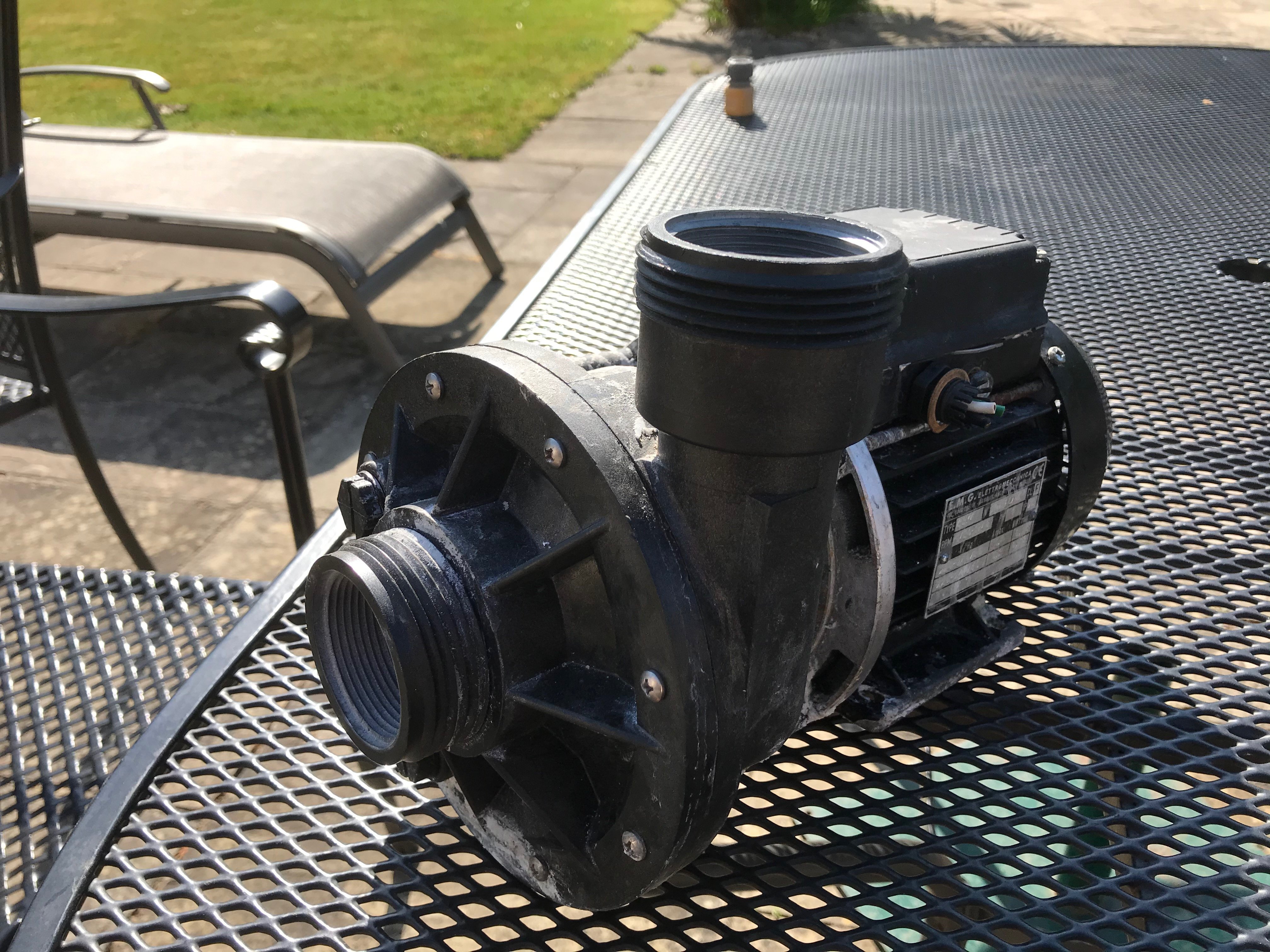 Help with installing a new Circulation Pump. Portable Hot Tubs & Spas