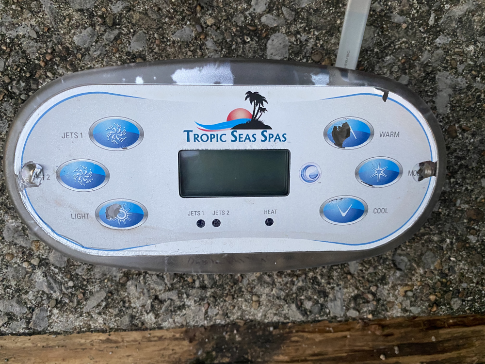 Tropic Seas Spa Maui Control Panel/Electric Issues Portable Hot Tubs