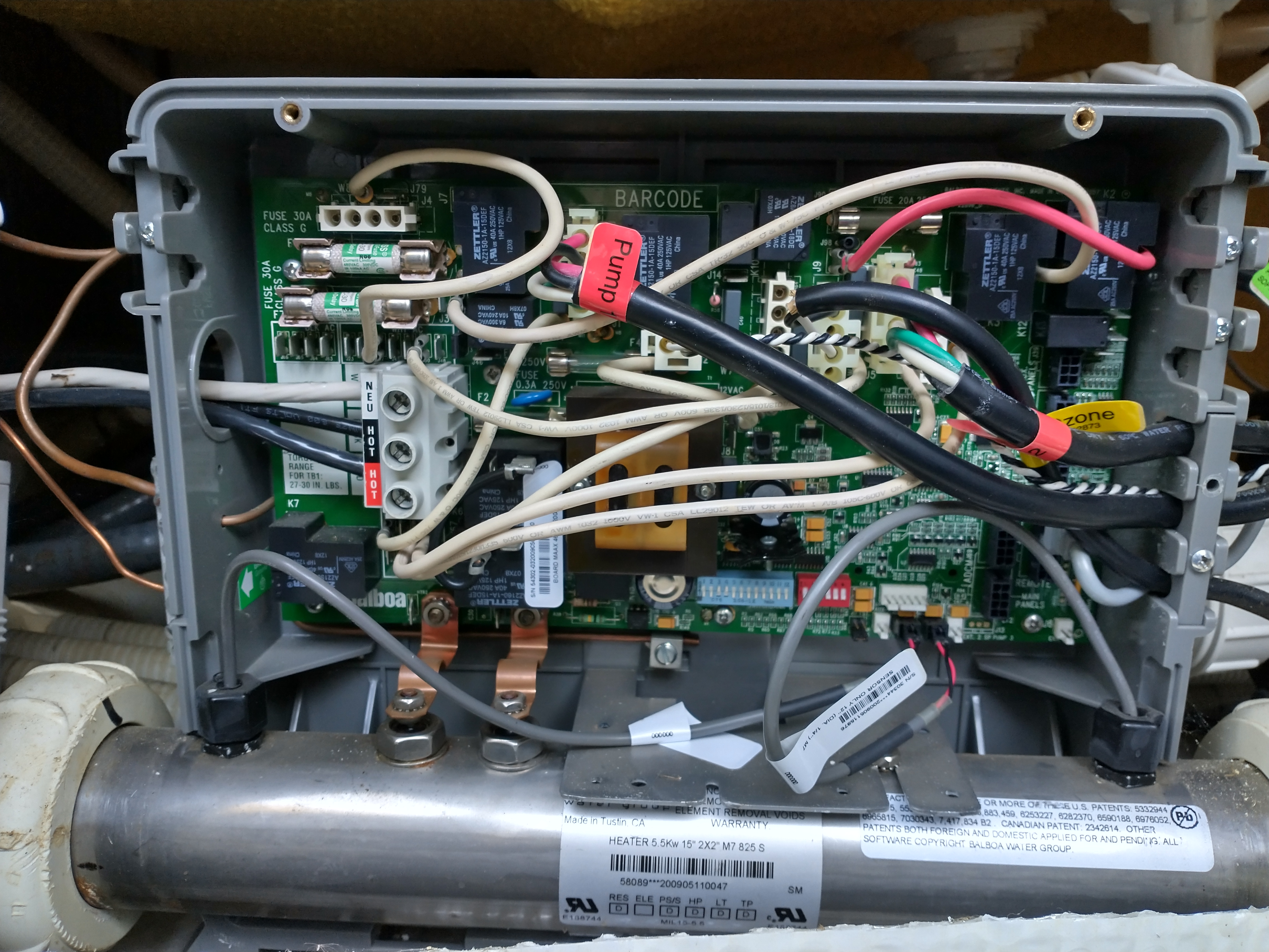 Maax Spa 460 series. Balboa 54301-04 SNB error - Portable Hot Tubs u0026 Spas -  Pool and Spa Forum