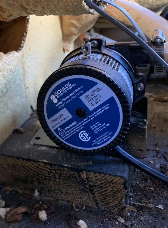 220v circulation pump not working, only getting 120 volts Portable