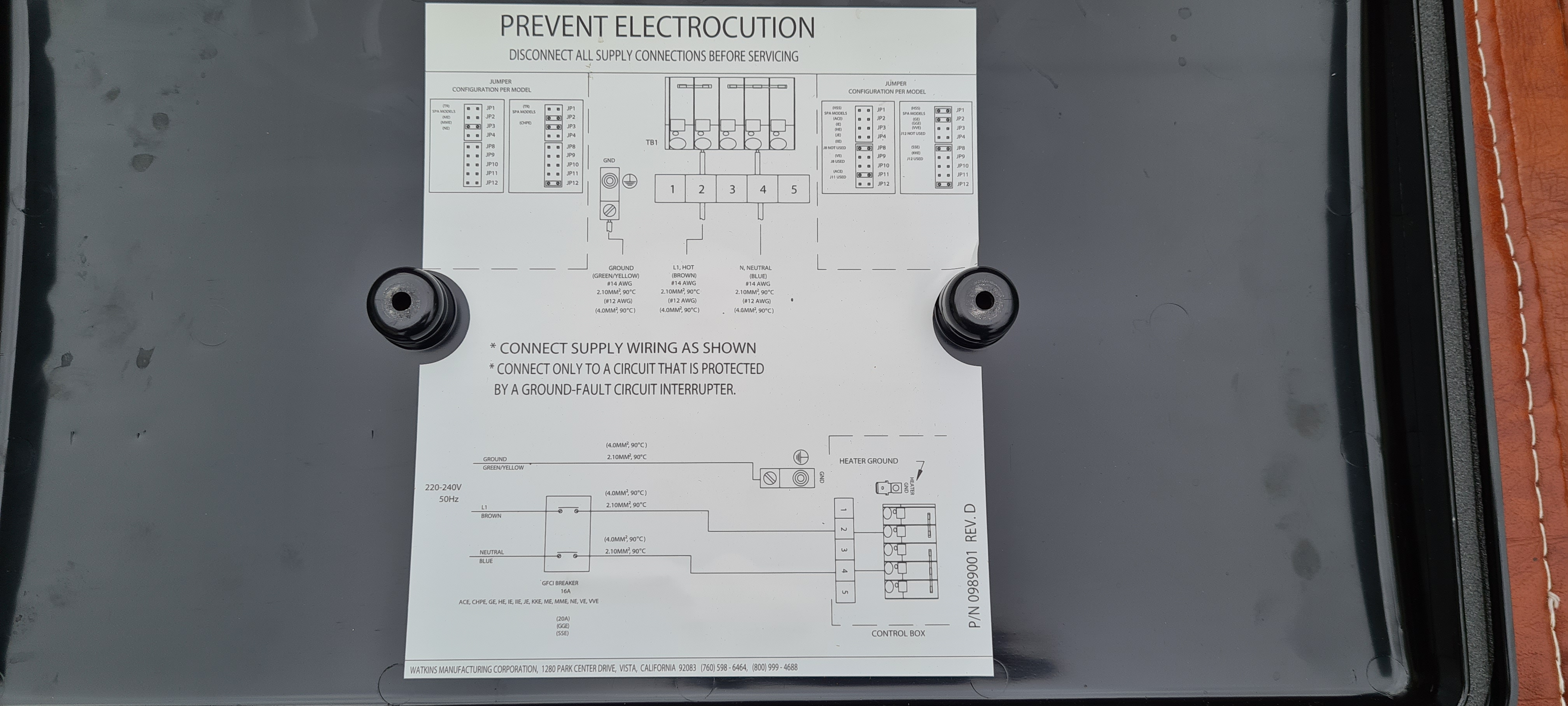 Hotspring heater OHM reading Portable Hot Tubs & Spas Pool and Spa