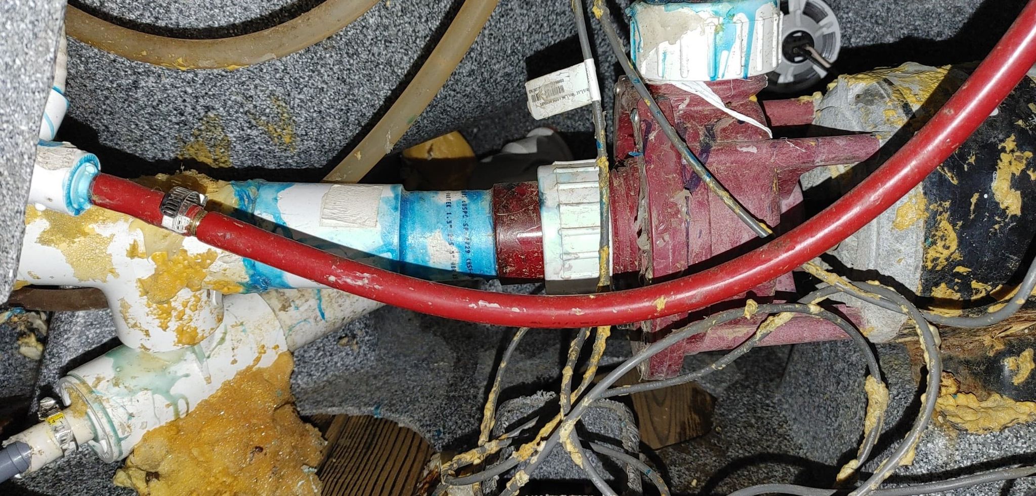 Aquarest Premium 500 plumbing wiring Portable Hot Tubs & Spas Pool