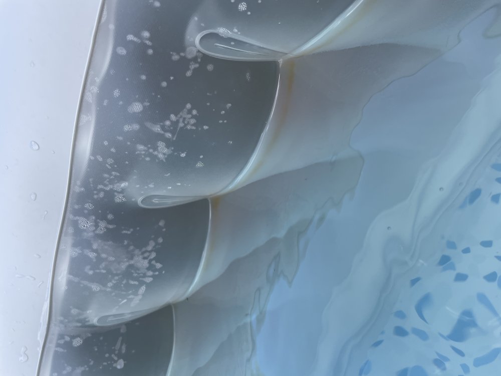 Yellow waterline stain inside inflatable Inflatable Hot Tubs Pool and Spa Forum