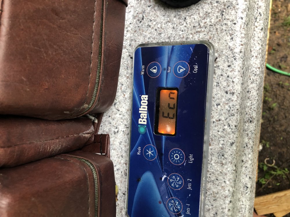 Can’t get tub out of ECN mode 😩 Portable Hot Tubs & Spas Pool and