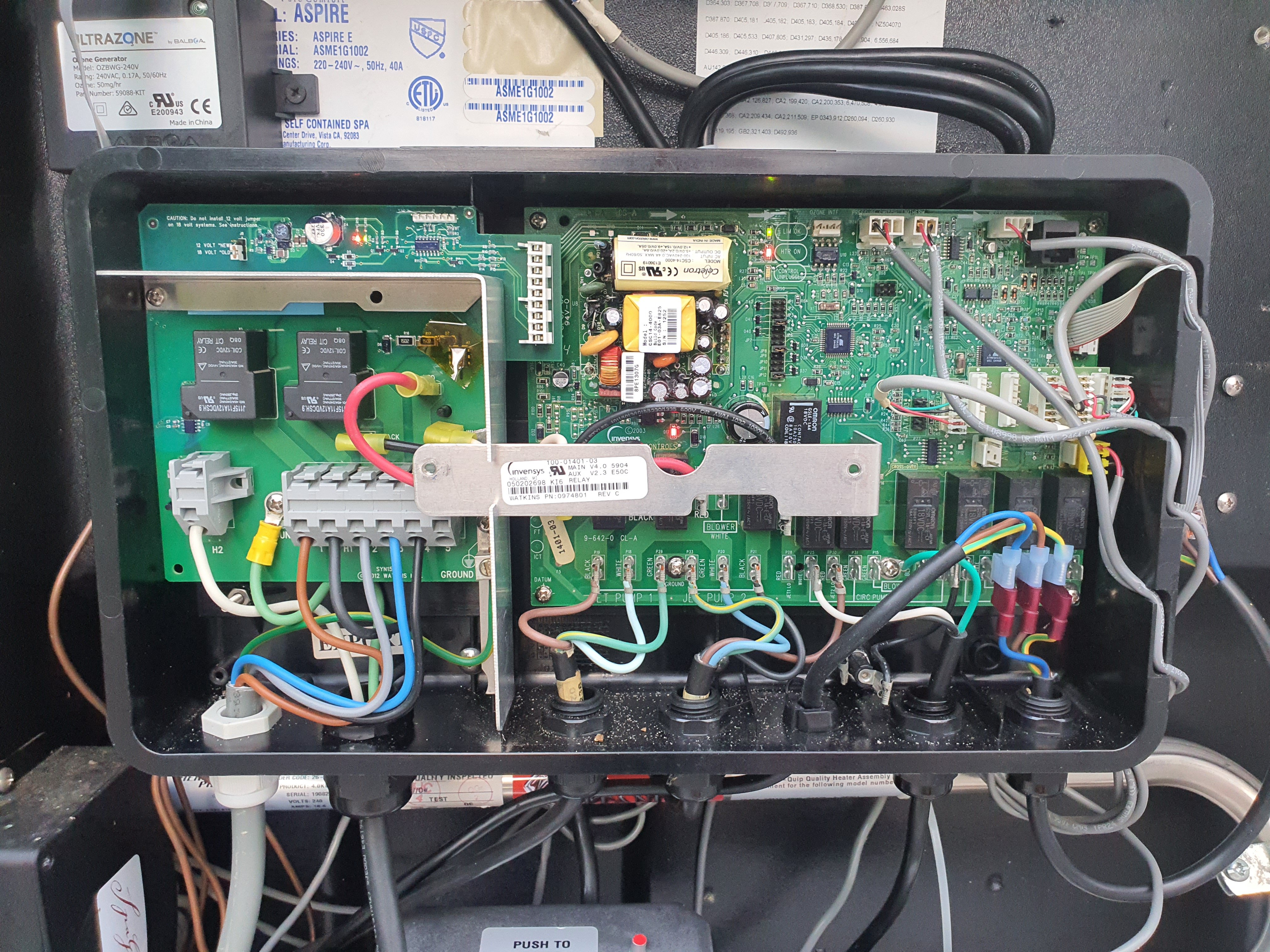Caldera spa aspire 2005 - heat problem - Portable Hot Tubs u0026 Spas - Pool  and Spa Forum