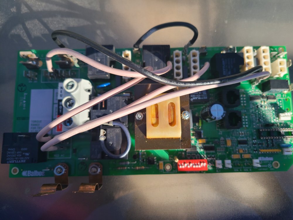 Balboa motherboard just clicks at me when powered up Portable Hot