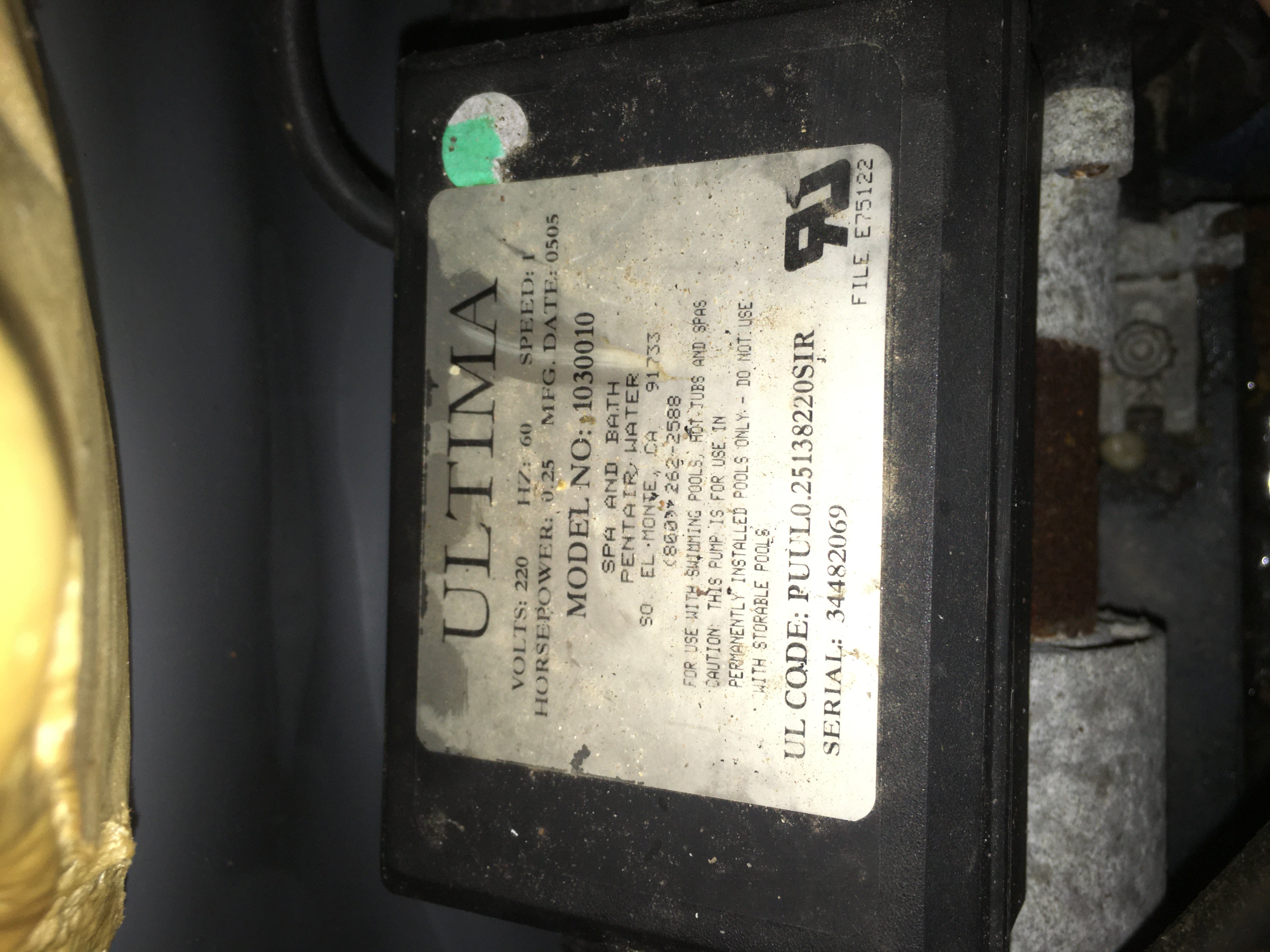 Circulation pump not working Portable Hot Tubs & Spas Pool and Spa