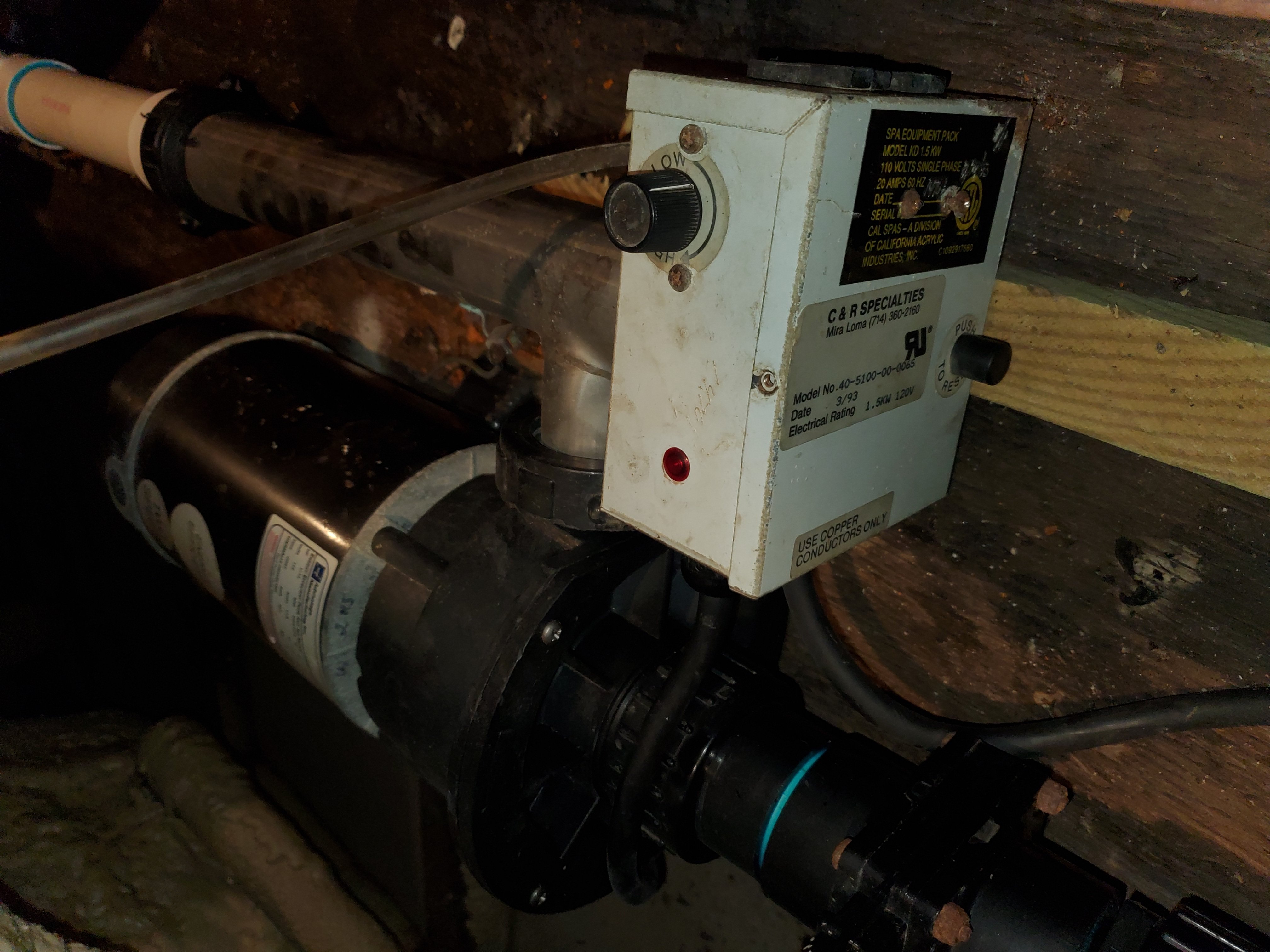 Cal spa heater stopped working Portable Hot Tubs & Spas Pool and