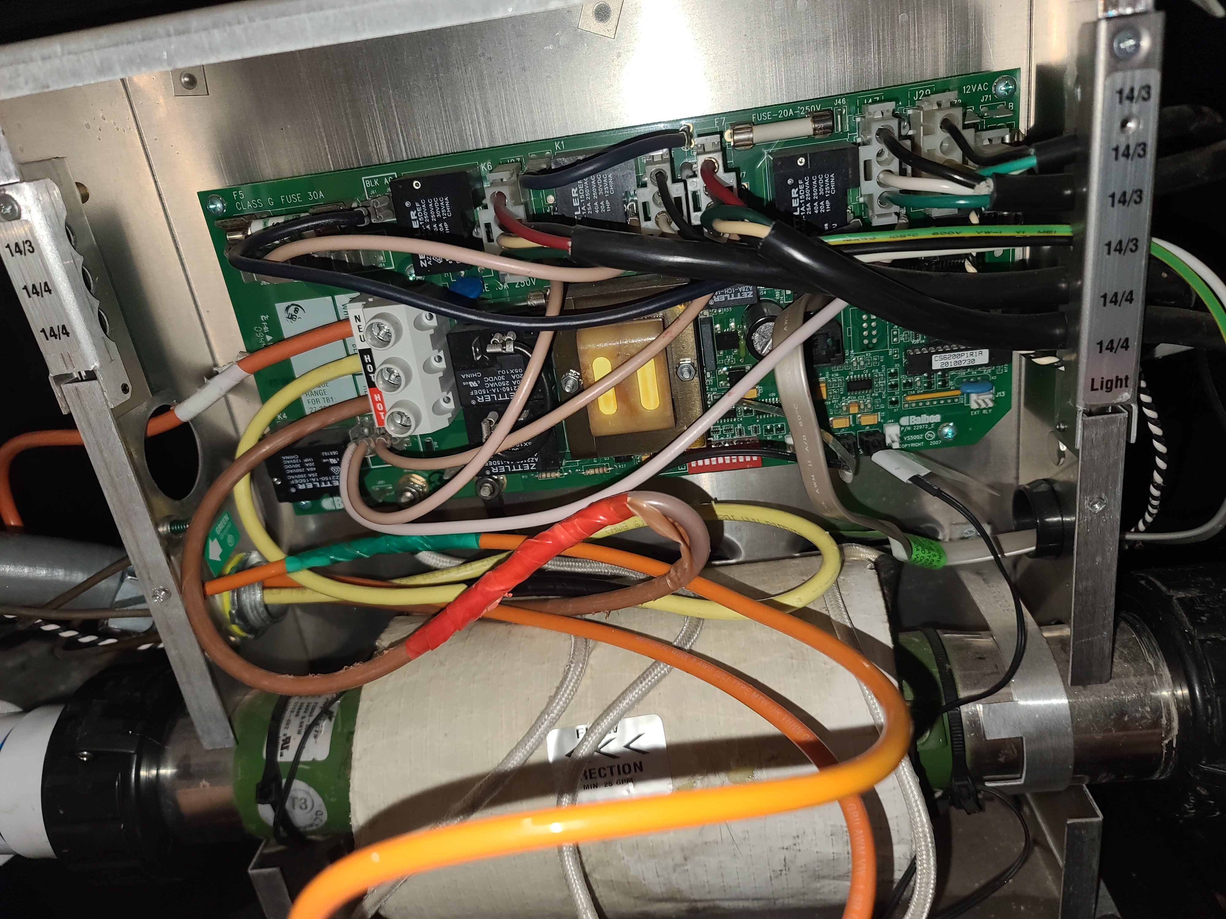 CalSpa pumps thermal overload Portable Hot Tubs & Spas Pool and