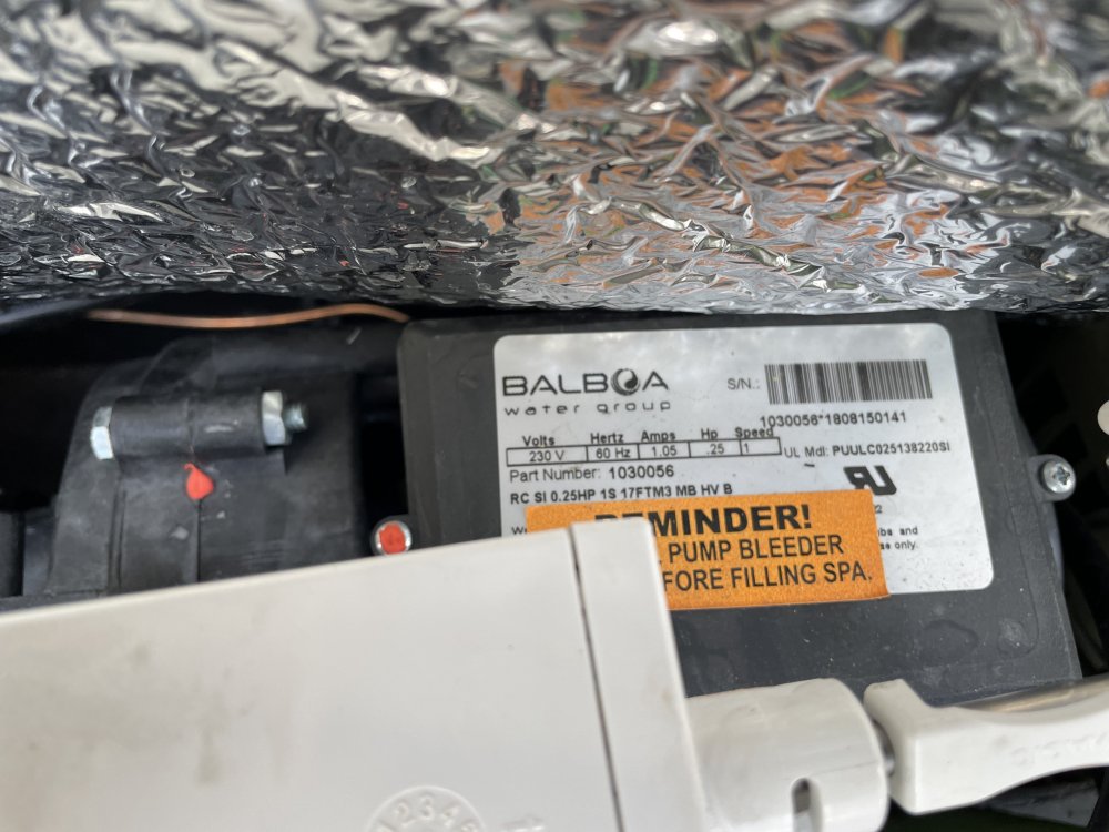 Tropic Seas Circulation Pump keeps getting air locked Portable Hot