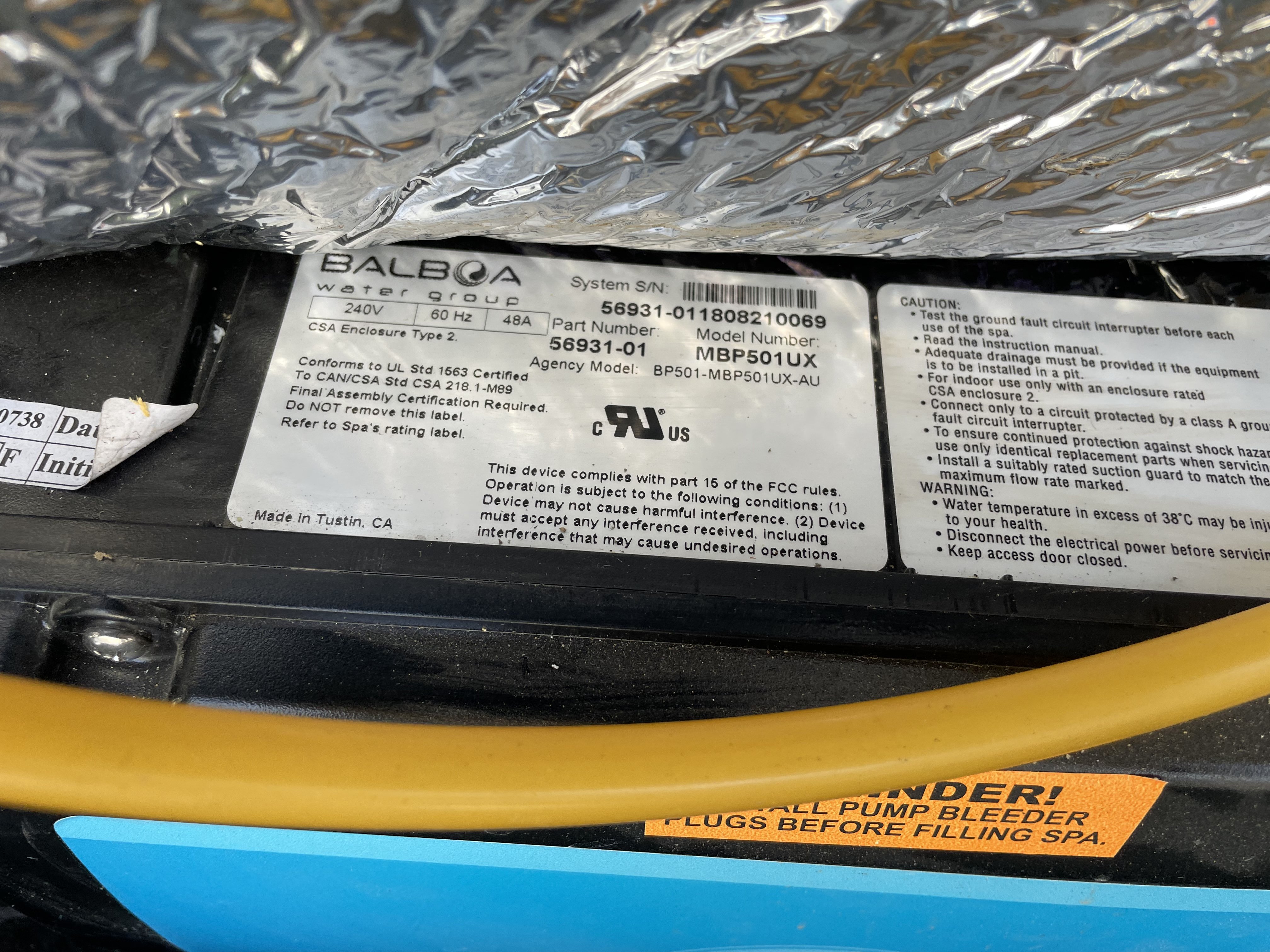 Tropic Seas Circulation Pump keeps getting air locked Portable Hot