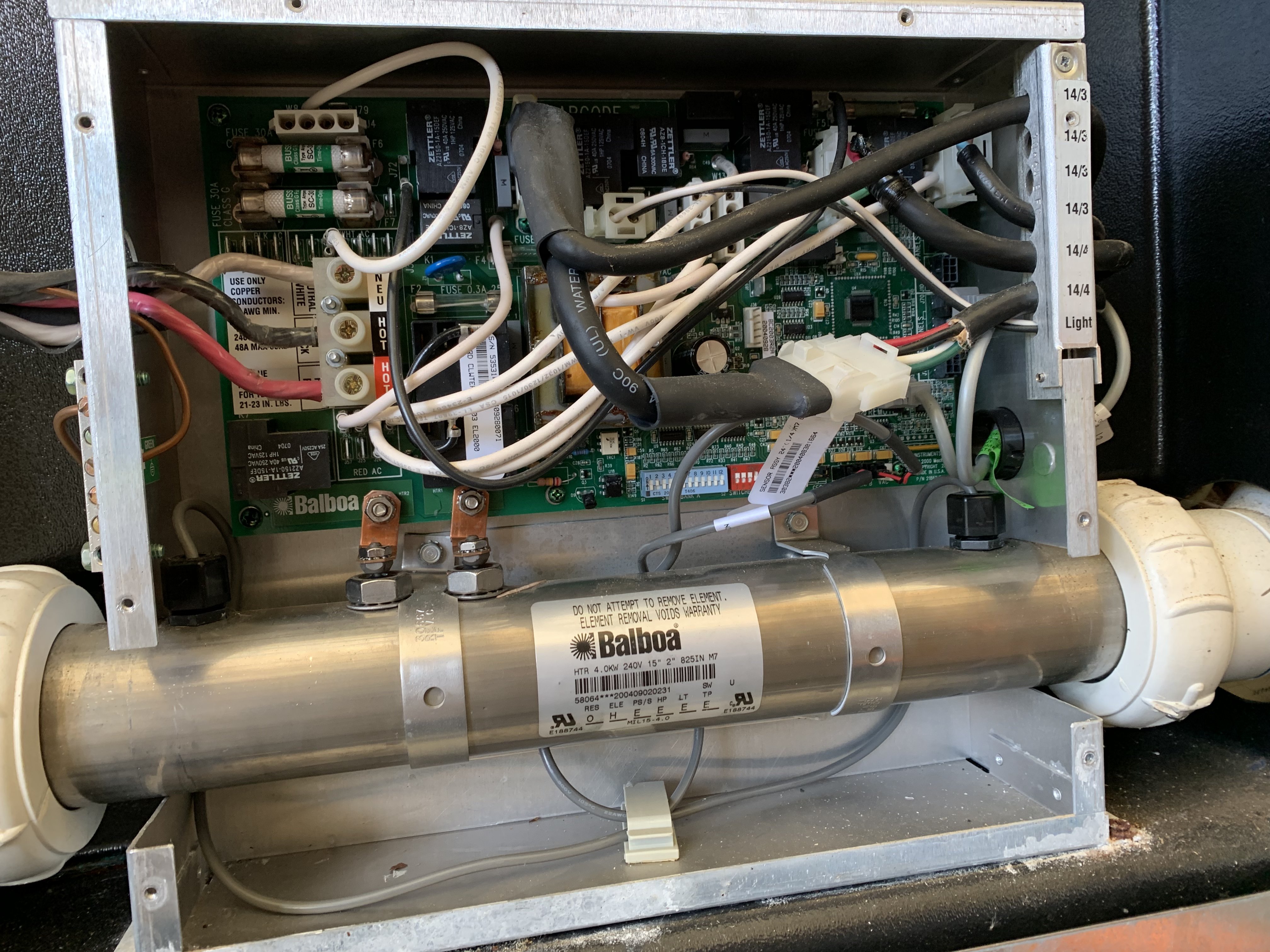 Sensor b fault Clearwater spa/balboa Portable Hot Tubs & Spas Pool