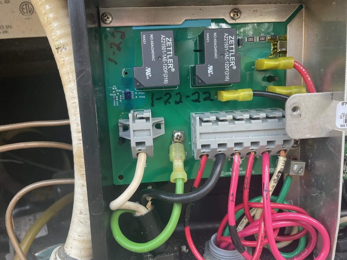 Heater popping circuit breaker Portable Hot Tubs & Spas Pool and