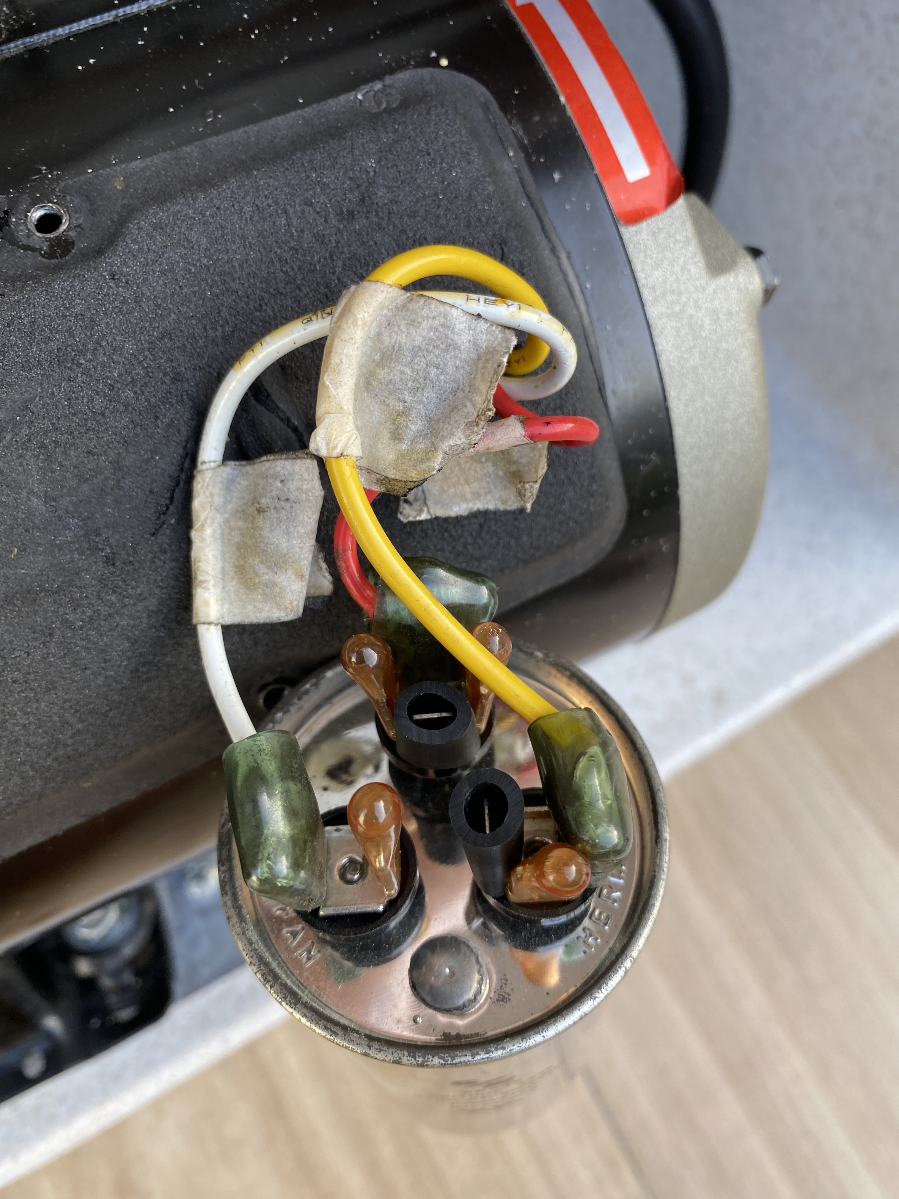 Dream maker spa 220V pump blowing running capacitor twice