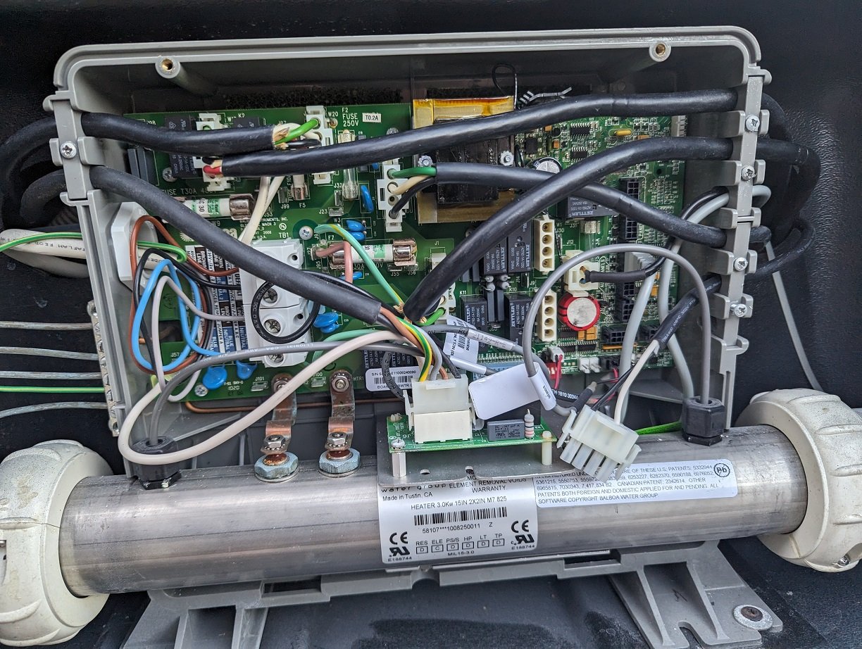 Clearwater Spa Monaco 3 / nothing working except the circulation pump