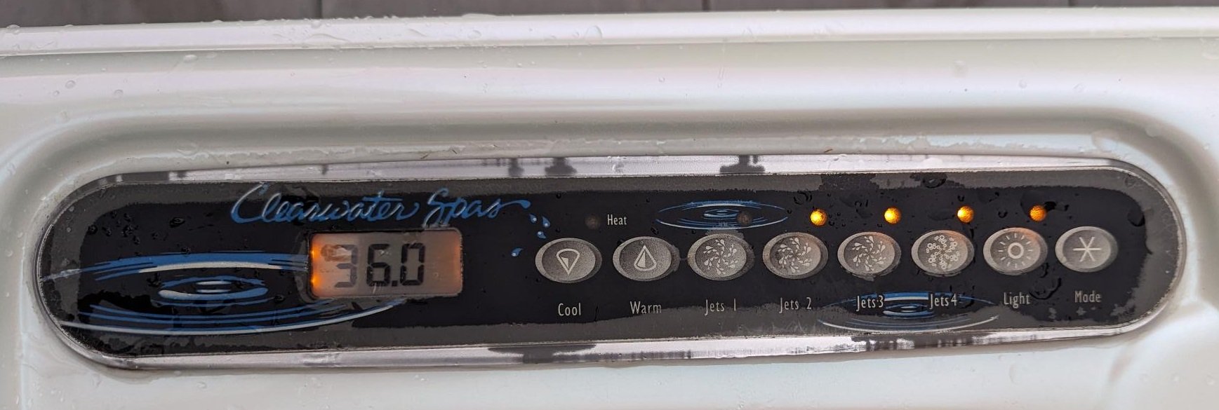 Clearwater Spa Monaco 3 / nothing working except the circulation pump