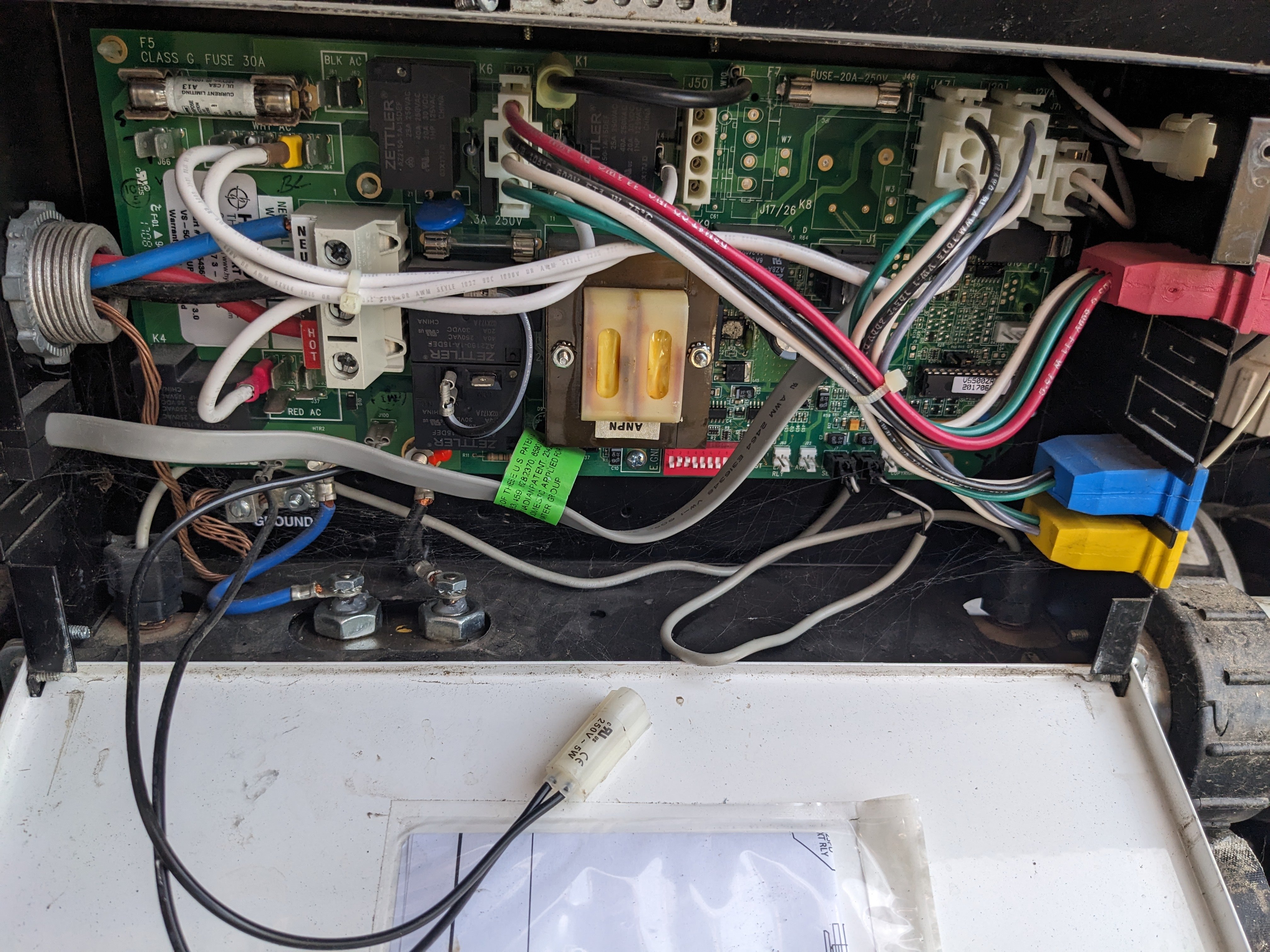 Hydro Quip balboa 54369, 2 speed pump circulation speed not working