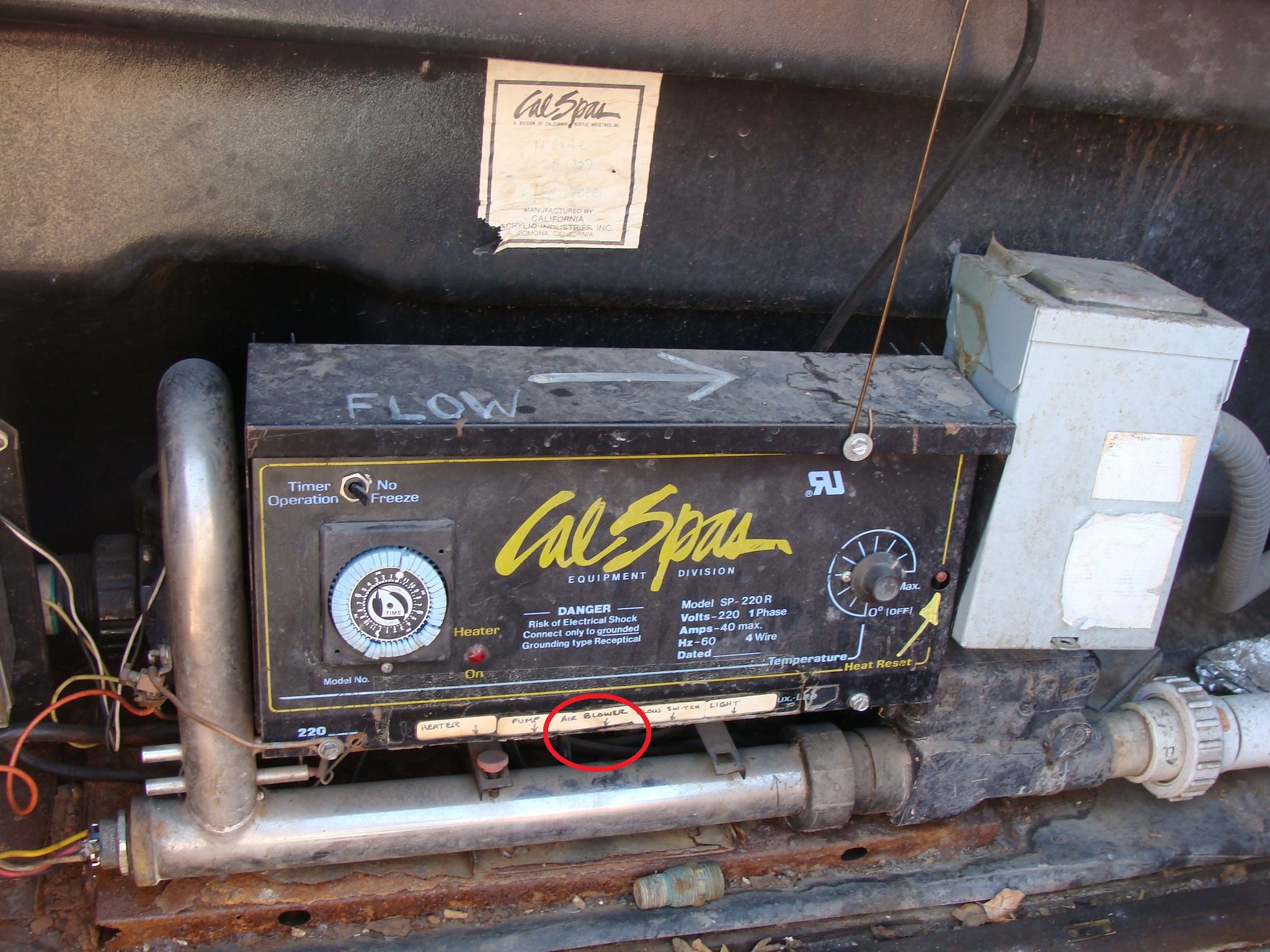 Spa Air Switch Portable Hot Tubs & Spas Pool and Spa Forum