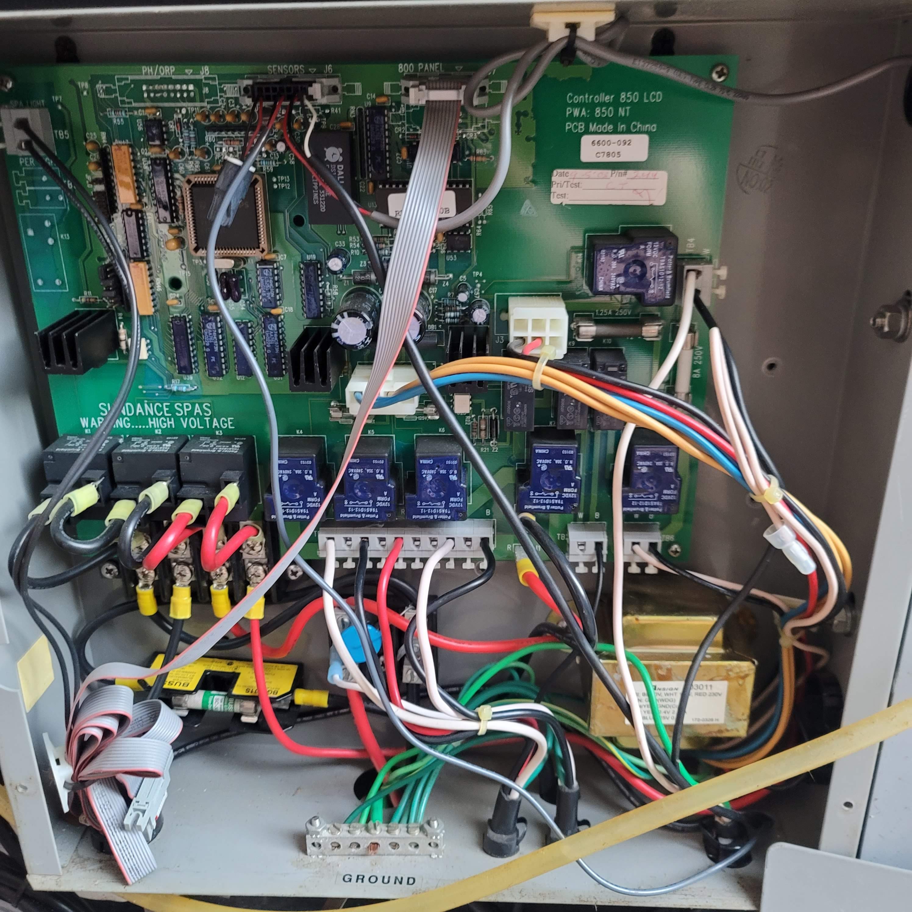 Help troubleshooting Sundance topside panel issue Portable Hot Tubs