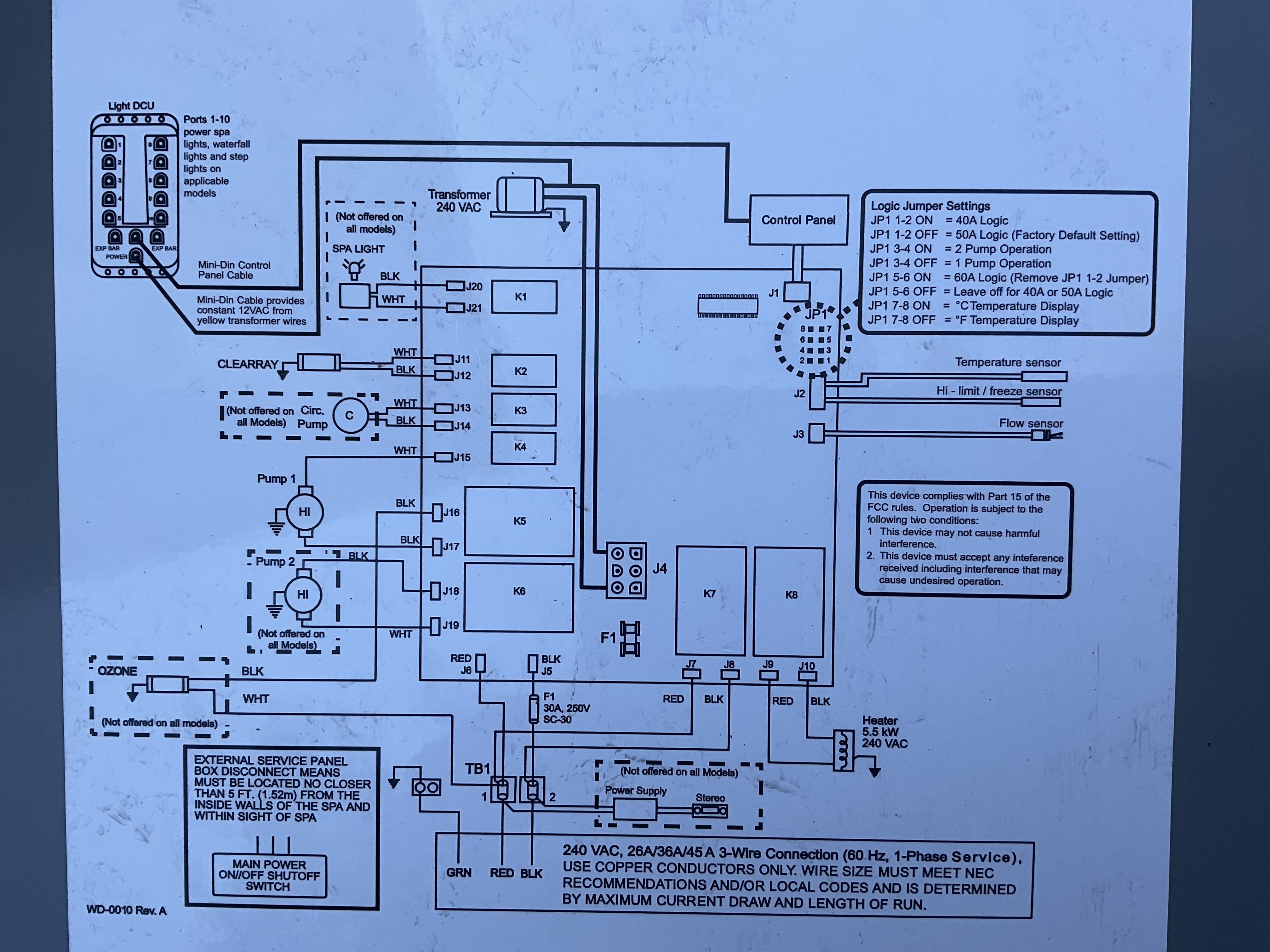 Still get Sn2 error after replacing water sensor on Jacuzzi J345