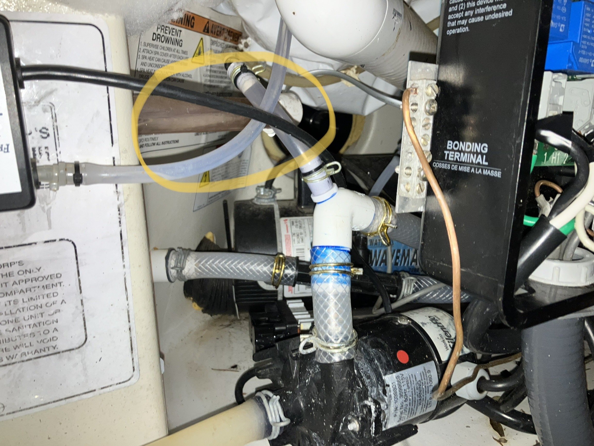 Help identifying plumbing part on hot springs prodigy Portable Hot Tubs & Spas Pool and Spa