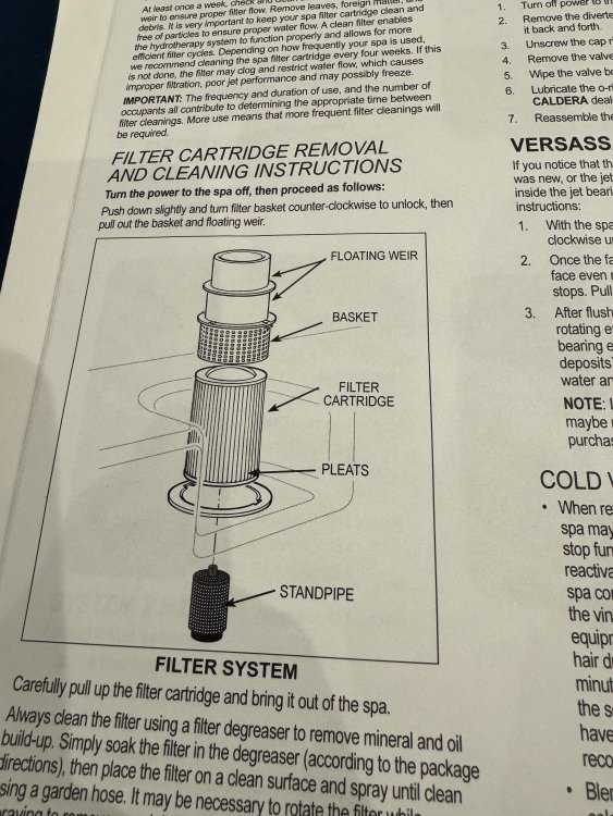 Filter basket stuck on caldera paradise martinique spa Portable Hot